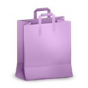 Paperbag Purple icon